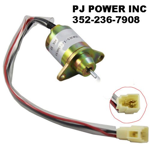 PJ-1503ES-12S5SUC5S Replacement 12 Volt Fuel Shut off Solenoid
