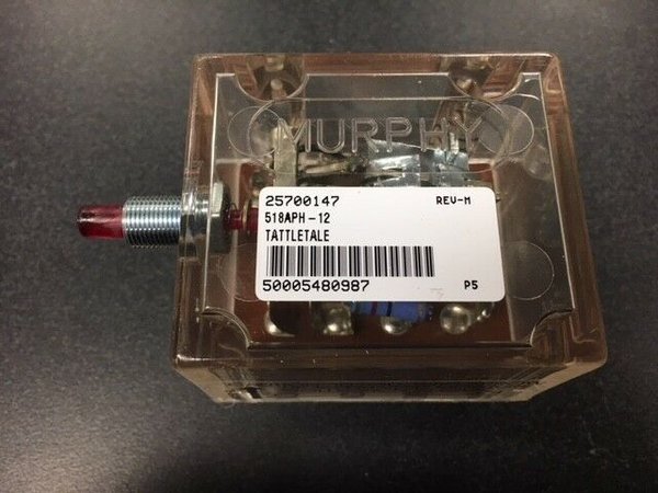 518APH-12 Murphy Tattletale Magnetic Switch 12 Volts